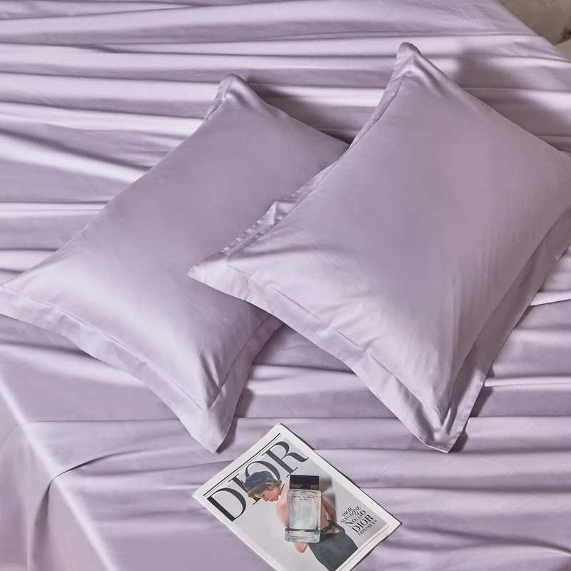 100% Organic Egyptian Cotton Pillow Case 2pcs 800TC Protect Hair Skin Pillowcase Customized Size Bedding Pillowcase Pillow Cover