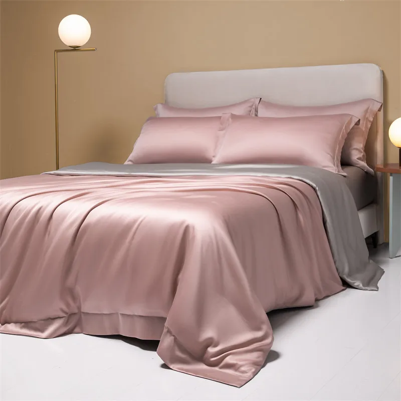 Luxury Bedding 100% Bamboo Duvet Cover 1PC Soild Colors Single Queen King Bed Cover Quilt Cover Soft Comfort Cool Summer Cooling